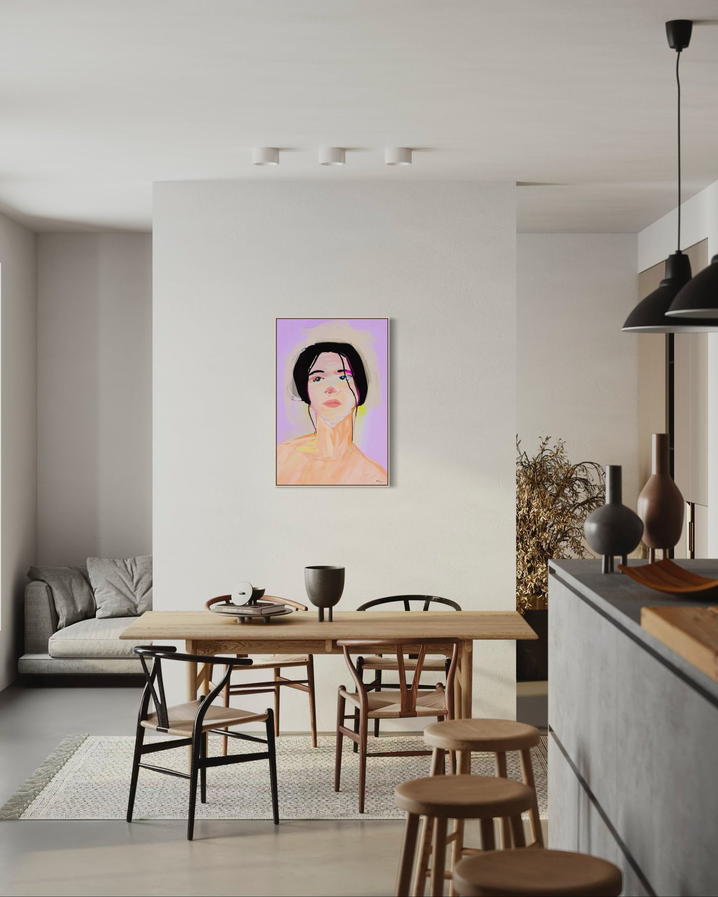 Modern mindful art collection by Making Sense Art – paintings, art prints and unique gifts inspired by Scandinavian design